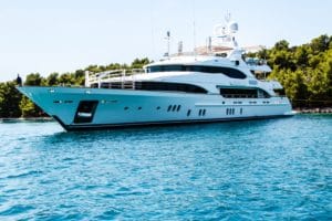 Yacht in Mexico